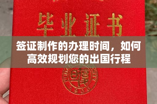 巴东签证制作的办理时间，如何高效规划您的出国行程